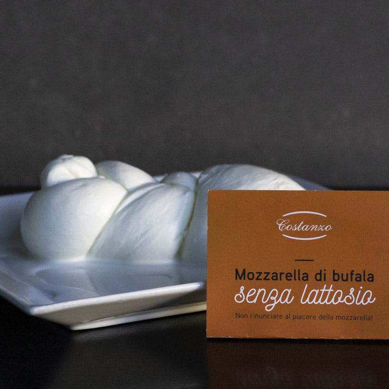 Costanzo trenza de leche de búfala sin lactosa